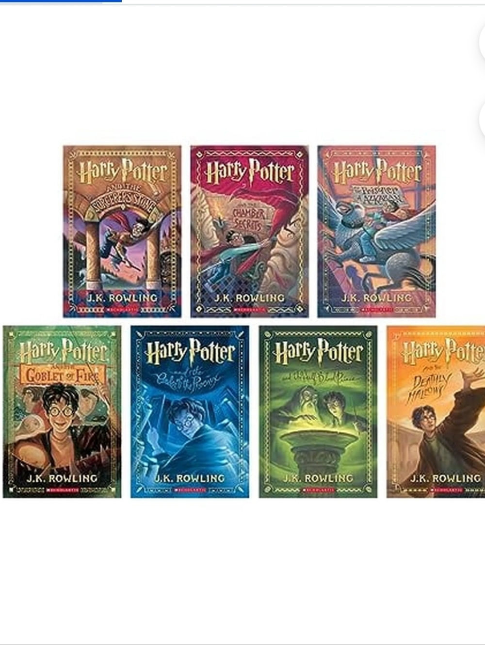 Harry Potter Paperback Set 1-7 25th Anniversay Editio